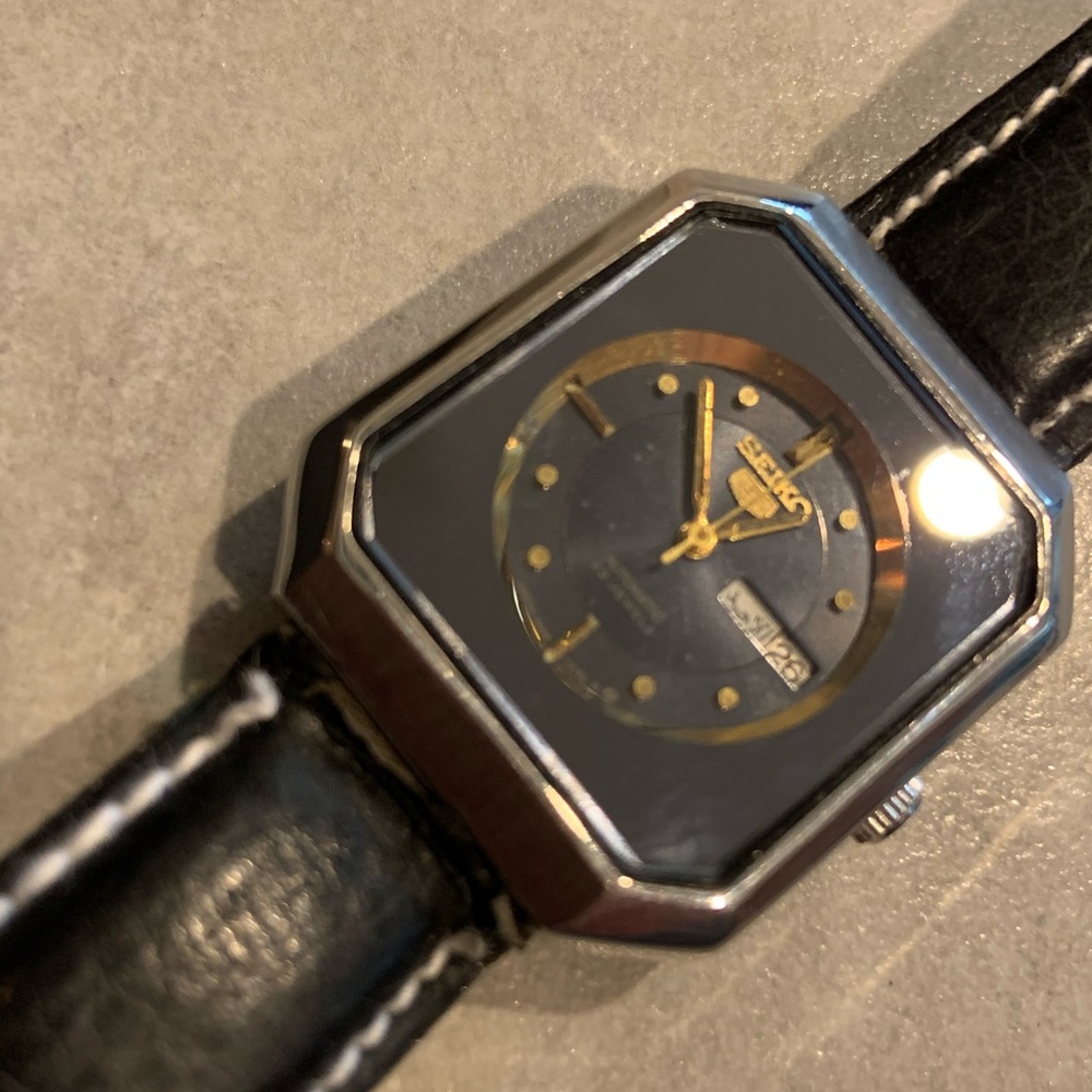 Black Seiko 5 Automatic Women’s Watch